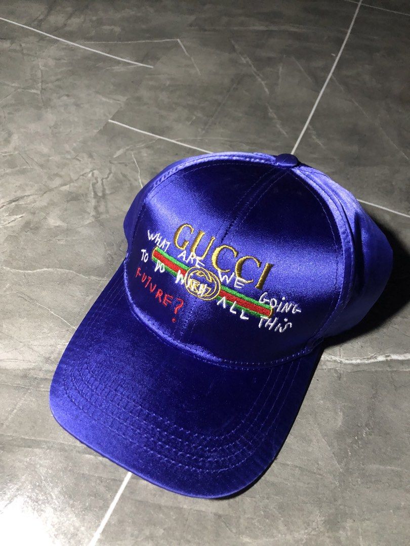 GUCCI VELCRO CAP (Category: Luxury Accessories) located in Manila. Submitted by buksthrifthing (Listing ID 1470963825, Image 3). Description: GOOD AS NEW NO ISSUE EXCELLENT CONDITION .