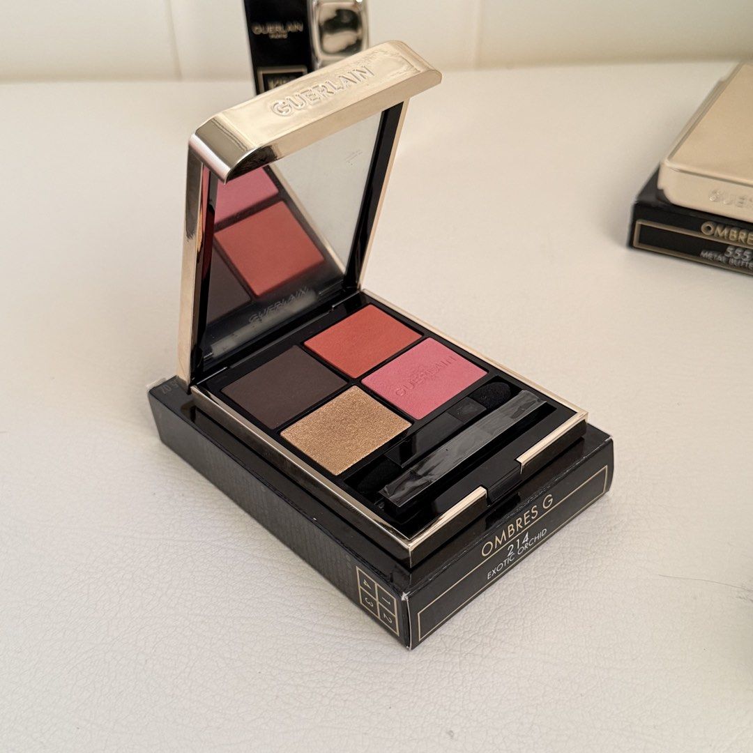 guerlain bundle ♡ 2 palettes + 1 lippie (Category: Makeup) located in Tanza. Submitted by theigarcia (Listing ID 1471112193, Image 3). Description: condition: pristine, bnew ✨ • eyeshadow palettes swatched only • lippie [BNEW] • all comes with original boxes eyeshadow srp ₱4,500++ lippie srp ₱2,500++ note: selling low, decluttering, need funds - 100% guaranteed authentic, moneyback guaranteed if proven fake!! - no last price this such a steal pri