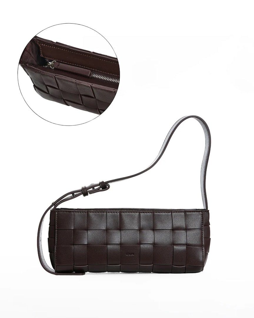 Gvn Small Woven Frame Bag in Espresso (2.0) (Category: Shoulder Bags) located in San Juan City. Submitted by rodscleans (Listing ID 1471074143, Image 1). Description: read first bought for 2,550 + sf brand new, just tried on then stored in dustbag currently at preorder phase on the website so itll take a while if you order there! Our woven Frame Bag, now with a little extra security. Designed with a zipper closure, it fits all your essentials. *S