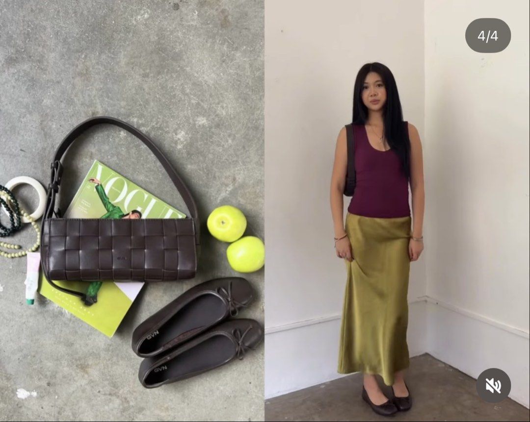 Gvn Small Woven Frame Bag in Espresso (2.0) (Category: Shoulder Bags) located in San Juan City. Submitted by rodscleans (Listing ID 1471074143, Image 2). Description: read first bought for 2,550 + sf brand new, just tried on then stored in dustbag currently at preorder phase on the website so itll take a while if you order there! Our woven Frame Bag, now with a little extra security. Designed with a zipper closure, it fits all your essentials. *S
