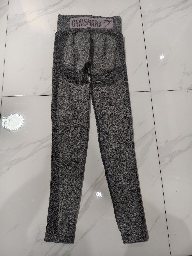 gymshark leggings (Category: Other Bottoms) located in Amadeo. Submitted by josephotep (Listing ID 1471065775, Image 2). Description: gymshark leggings cut size tag fit to xs to small (see pictures for measurement) as new colorate and condition 400 plus sf. loc cavite . pm📥.