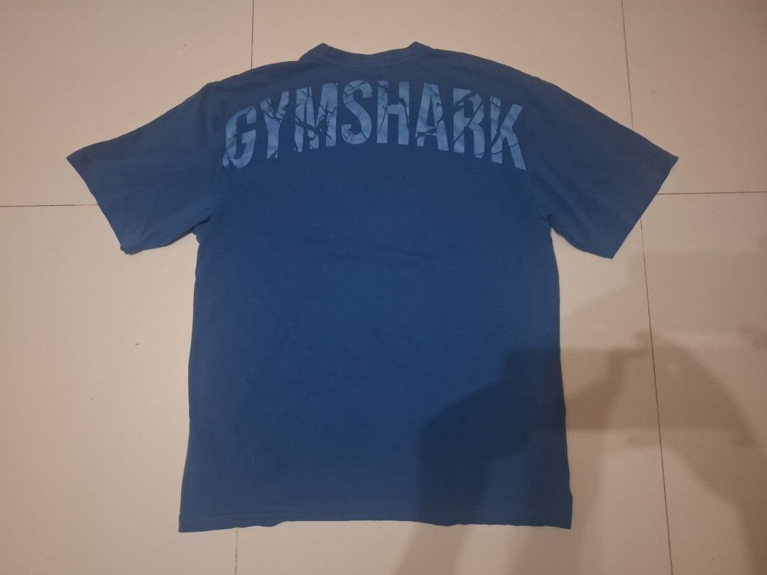 Gymshark power tshirt (Category: Activewear) located in Narvacan. Submitted by jigger85_2ndaccount (Listing ID 1471050320, Image 2). Description: gymshark tshirt like new unisex 9.8/10 condition no issue excellent condition size: medium on tag dimes: 21 1/2 x 28 can fit to medium to large loc. ilocos sur.