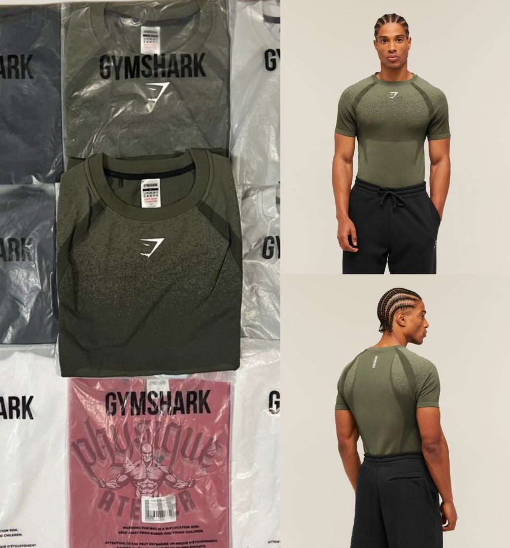 Gymshark Shadow Seamless Olive Green (Category: Activewear) located in Baguio. Submitted by physiqueatelierph (Listing ID 1471098922, Image 1). Description: .