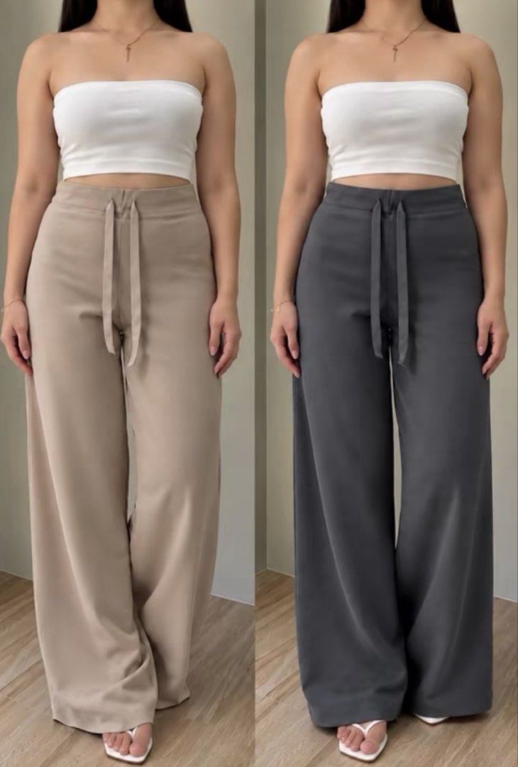 Harper Pants (Category: Other Bottoms) located in Batangas. Submitted by chezkagrace_.428 (Listing ID 1471075802, Image 1). Description: Size XS-M Both colors available ₱150 EACH.