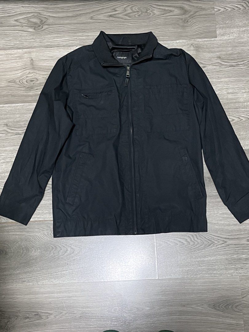 Harrington Motor Jacket (M&S) (Category: Coats, Jackets and Outerwear) located in Manila. Submitted by neloluu (Listing ID 1471077176, Image 1). Description: Authentic M&S Harrington Jacket - preloved item in very good condition - size small L 26 W 19 loc is in mnl can do lbc/lalamove.