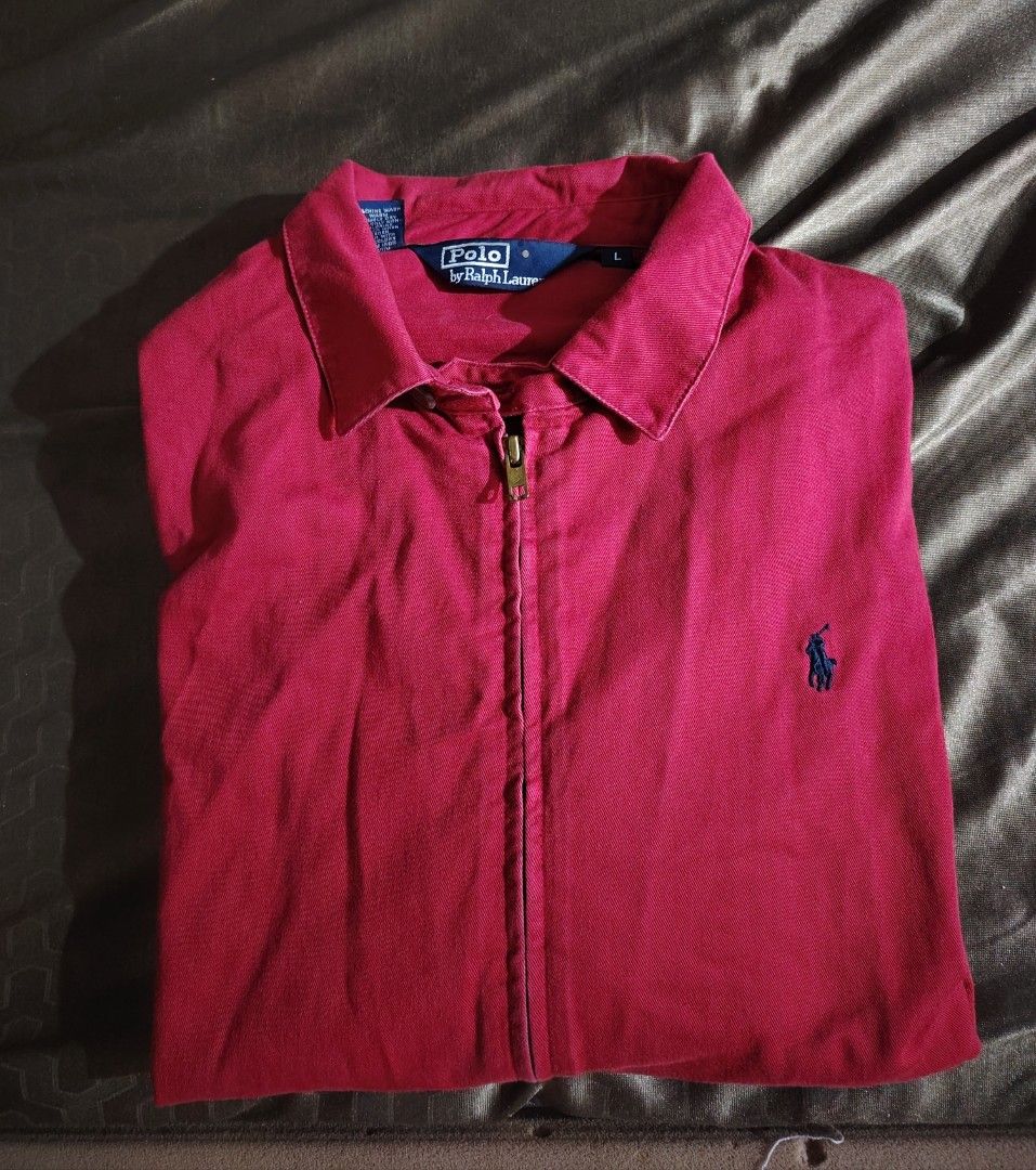 Harrington Ralph Lauren (Category: Coats, Jackets and Outerwear) located in Bulacan. Submitted by dalph26 (Listing ID 1470977391, Image 2). Description: Pristine Condition Guaranteed 22x28 Authentic check to sawa 3200 negotiable for the price for Luxury vintage harrington by Ralph Lauren.
