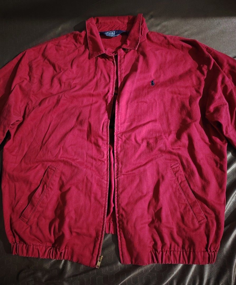 Harrington Ralph Lauren (Category: Coats, Jackets and Outerwear) located in Bulacan. Submitted by dalph26 (Listing ID 1470977391, Image 1). Description: Pristine Condition Guaranteed 22x28 Authentic check to sawa 3200 negotiable for the price for Luxury vintage harrington by Ralph Lauren.
