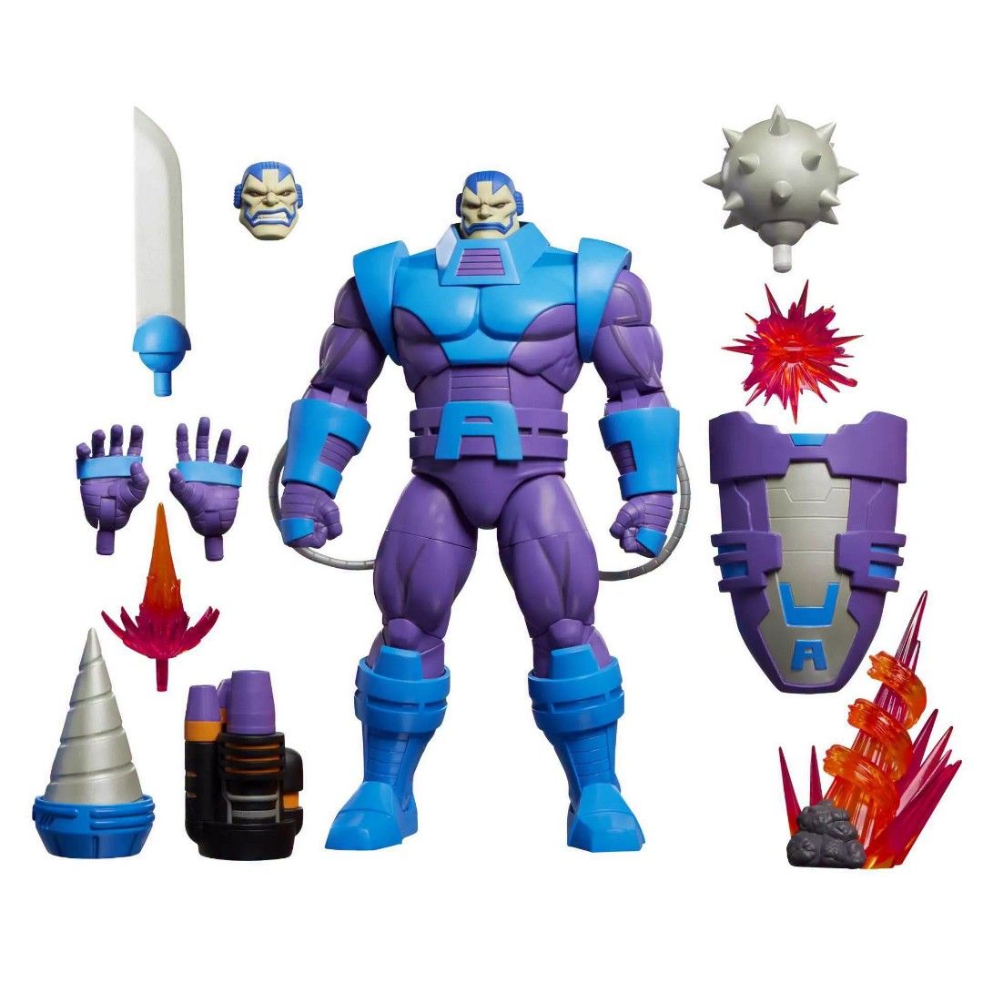 Hasbro Marvel Legends X-Men '97 Apocalypse Action Figure (Category: Figurines & Statues) located in Manila. Submitted by mauchan00000303 (Listing ID 1470977332, Image 2). Description: - Authentic Hasbro Marvel Legends X-Men '97 Apocalypse action figure - Brand new with original retro animated series box packaging - Fully articulated figure featuring iconic purple and blue suit design - Includes alternate head sculpt and interchangeable hands - Eq