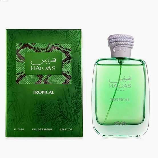 Hawas Tropical - 100ml EDP (Category: Fragrance & Deodorants) located in Manila. Submitted by leaveamforgodscentandmore (Listing ID 1470961795, Image 1). Description: .