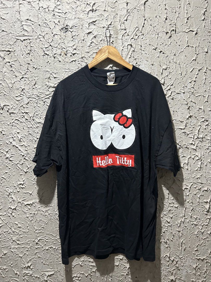hello titty hello kitty parody (Category: Tshirts & Polo Shirts ) located in Naga. Submitted by babyneptune (Listing ID 1471067812, Image 1). Description: verrygood condition.