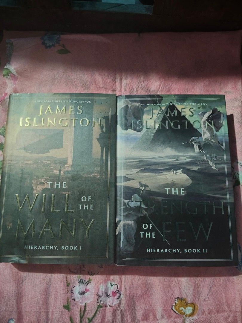Hierarchy Series by James Islington (Category: Storybooks) located in Bantayan. Submitted by justreadbyjeanice (Listing ID 1471059598, Image 1). Description: 📚The Hierarchy Series by James Islington ✨ US Hardcover | Brand New The Will of the Many follows Vis Telimus as he enters the elite Catenan Academy, where power, secrets, and political intrigue shape a dangerous world. In The Strength of the Few, the stakes rise as Vis faces challenges acro