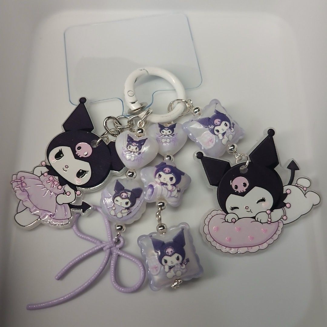 Hirono Keychain Phone / Bag Charms (Category: Character Goods) located in Mandaluyong City. Submitted by carmelaelizalde (Listing ID 1471097601, Image 3). Description: Perfect for Christmas gift 190.00 each 360.00 any 2 530.00 take all Kuromi, Hirono & PPG.