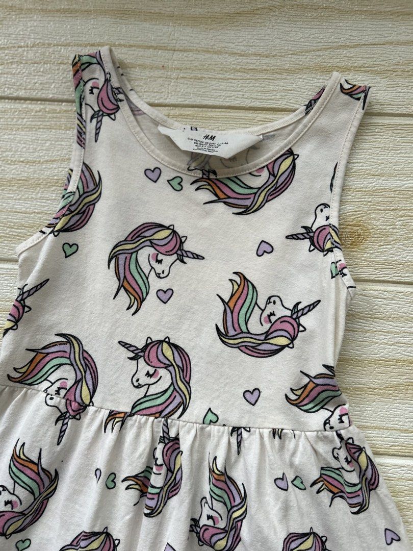 H&M dress 2-4T unicorn (Category: Babies & Kids Fashion) located in Cebu City. Submitted by yjainani (Listing ID 1470984391, Image 2). Description: .