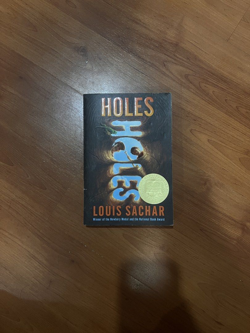 Holes by Louis Sachar (Category: Storybooks) located in Manila. Submitted by prelovedbycharles (Listing ID 1470977090, Image 1). Description: Holes by Louis Sachar (Paperback) Price: ₱150 Original price: ₱335 (bought from National Book Store) Condition: - Pre-loved book - Yellowing of pages - Signs of usage Mode of Payment: GCash only Mode of Delivery: Lalamove only (shouldered by the buyer) 📍 Location: Metro Manila only 📩 Message me if interes