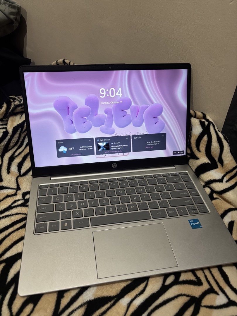 HP 14-ep0223TU (Category: Laptops & Notebooks) located in Manila. Submitted by iam_elly6 (Listing ID 1470987945, Image 3). Description: FOR SALE ONLY‼️ HP 14-ep0223TU 20k‼️ Good as New Processor: Intel Core i3-N305 RAM: 8GB Storage: 256GB Operating System: Windows 11 •No issue •Slightly Used •Bought oct last year •Inclusions: Charger & Laptop Pouch •Meet ups: Around Carmona, Cavite/BGC/Pembo, Taguig City.