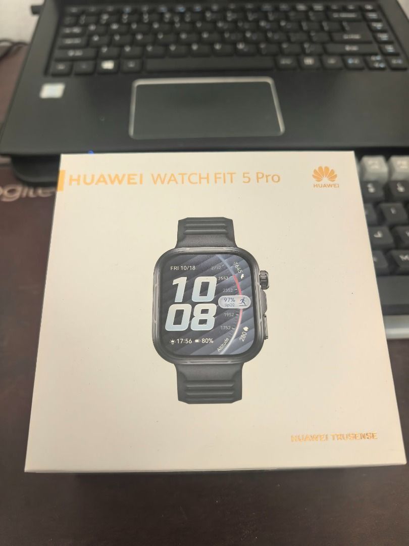 huawei watchfit 5 pro (Category: Jewelry) located in Cavite. Submitted by tobibrat (Listing ID 1470811077, Image 2). Description: huawei watchfit 5 pro complete almost new no issue 7500 fix pick up only pascam dos gentri cavite.