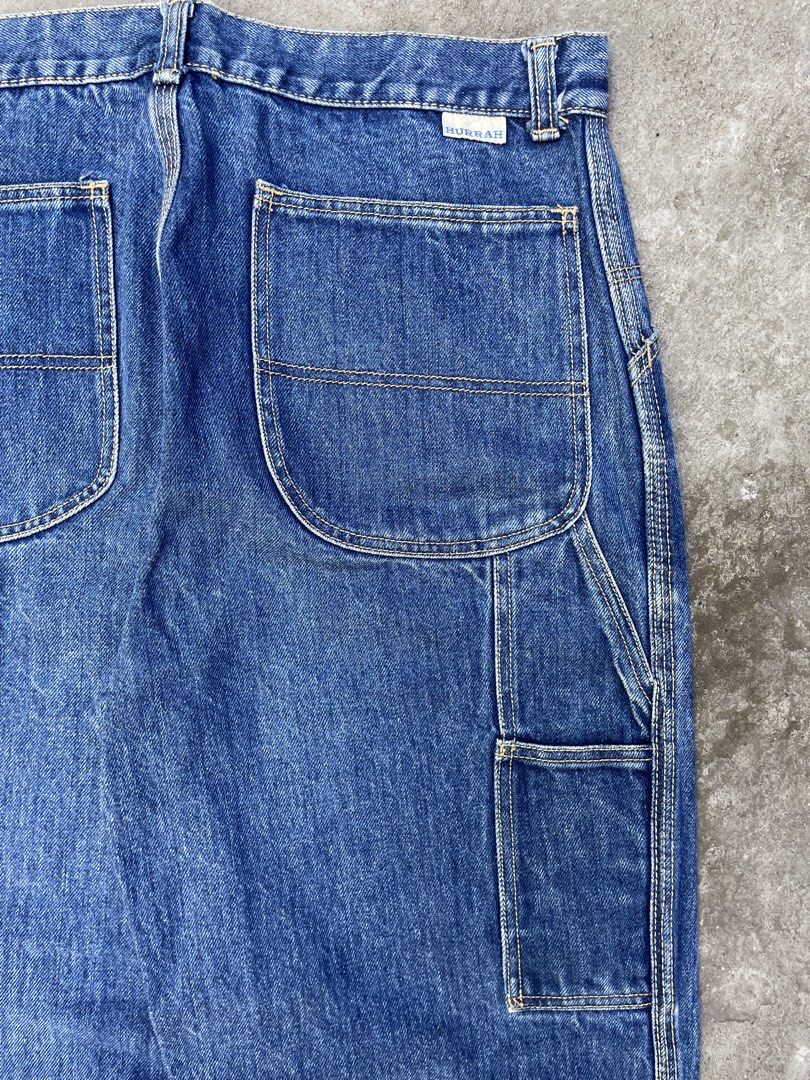 Hurrah Carpenter Pants 🛠️ (Category: Jeans) located in Roxas City. Submitted by patch_archive (Listing ID 1471064294, Image 3). Description: Hurrah Carpenter Pants 🛠️ 📏 ACTUAL DIMENSION USING INCHES 👖 WAIST : 31 👖 LENGTH : 38 👖 THIGH : 12 👖 HEM : 9 👖 FLAWS : NONE 🏷️ PRICE : 800 PHP + SF * MESSAGE ME IF YOU HAVE ANY OTHER QUESTION ABOUT SIZING . 🚚 Local shipping fee ( 70-85 Php) ✈️ International Shipping fee cost “DM” 💳 Mode of payment 