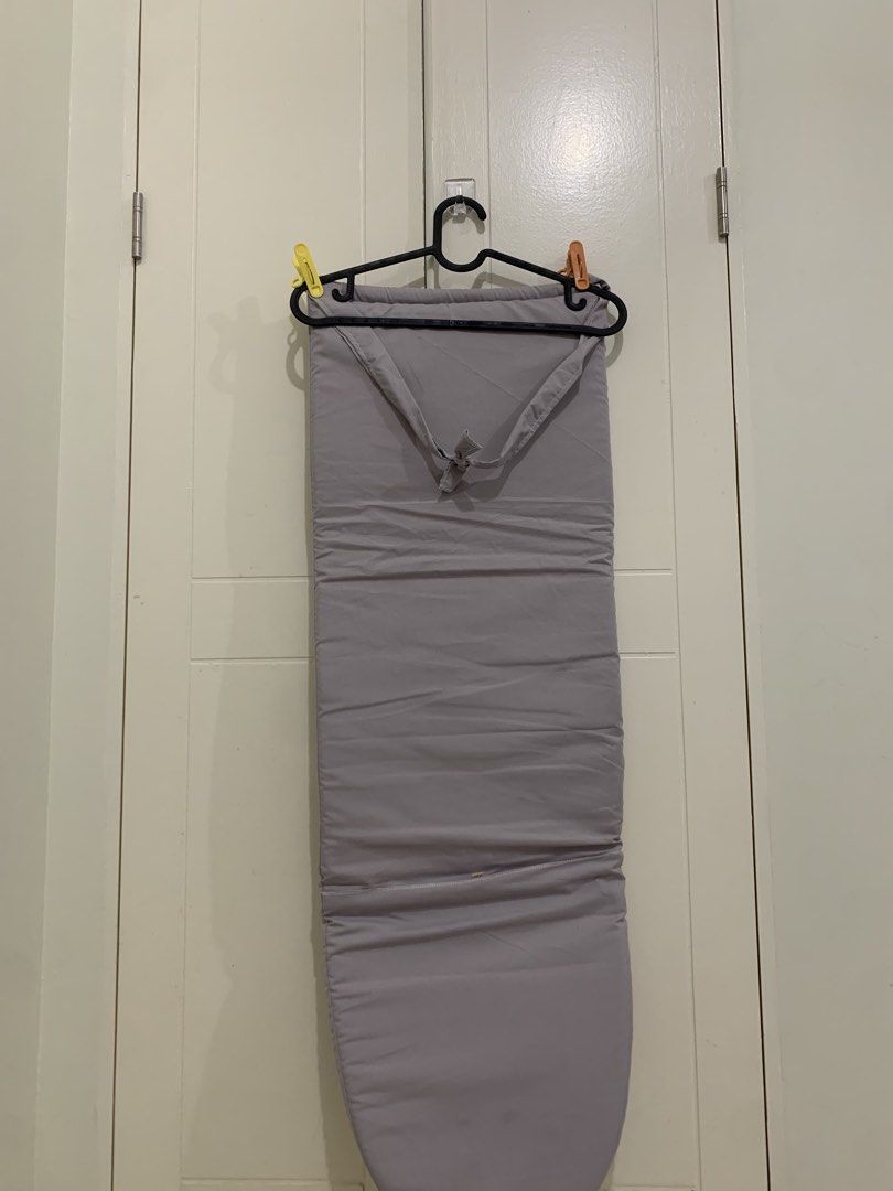 IKEA Tabletop Ironing Board Cover Grey (Category: Ironing Boards) located in Pasig City. Submitted by lovedbyri (Listing ID 1471021647, Image 2). Description: - Brand: IKEA - Color: Grey - Fit: Standard tabletop or compact boards - Closure: Secure drawstring underneath - Condition: Clean, ready to use (has minor wrinkles from storage).