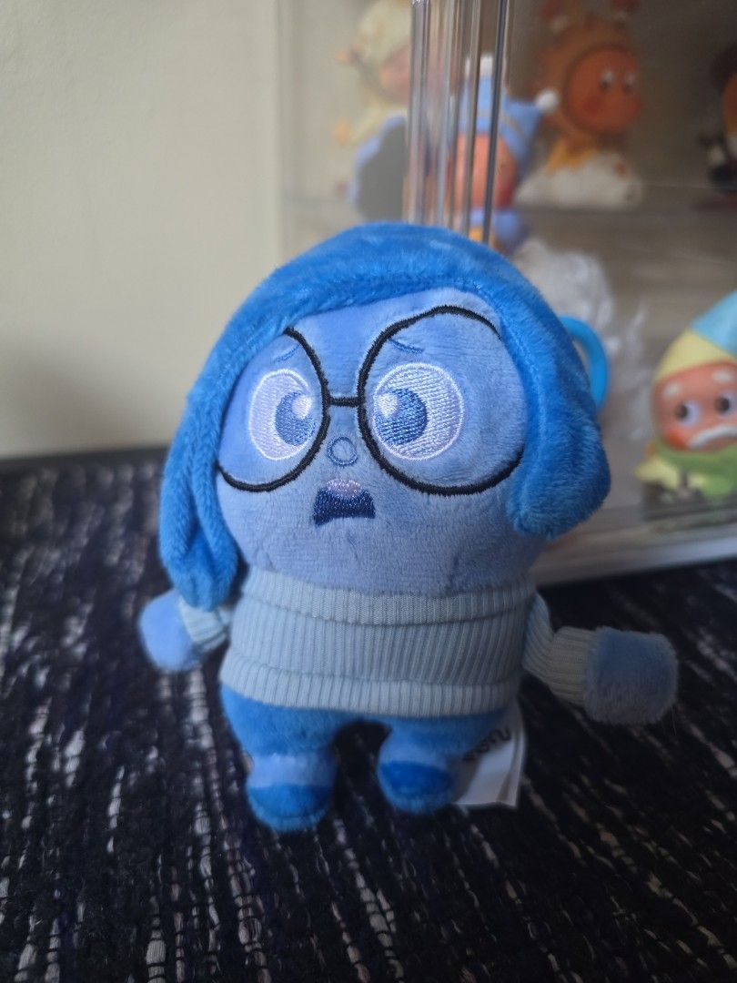 Inside Out 2 Sadness and Envy Plush Keychain Set (Category: Plushies & Soft Toys) located in Rizal. Submitted by imnotraf (Listing ID 1471015131, Image 2). Description: .