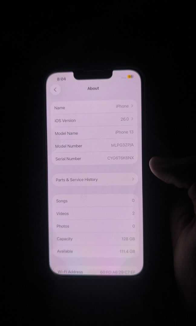 ip13 12.5k fixed price (Category: iPhone 13 Series) located in Manila. Submitted by jorge_12 (Listing ID 1471075195, Image 3). Description: fs iphone 13, 12.5k! no issue, paintchips lang zpa variant 128gb 73bh openline no history of repairs no box.