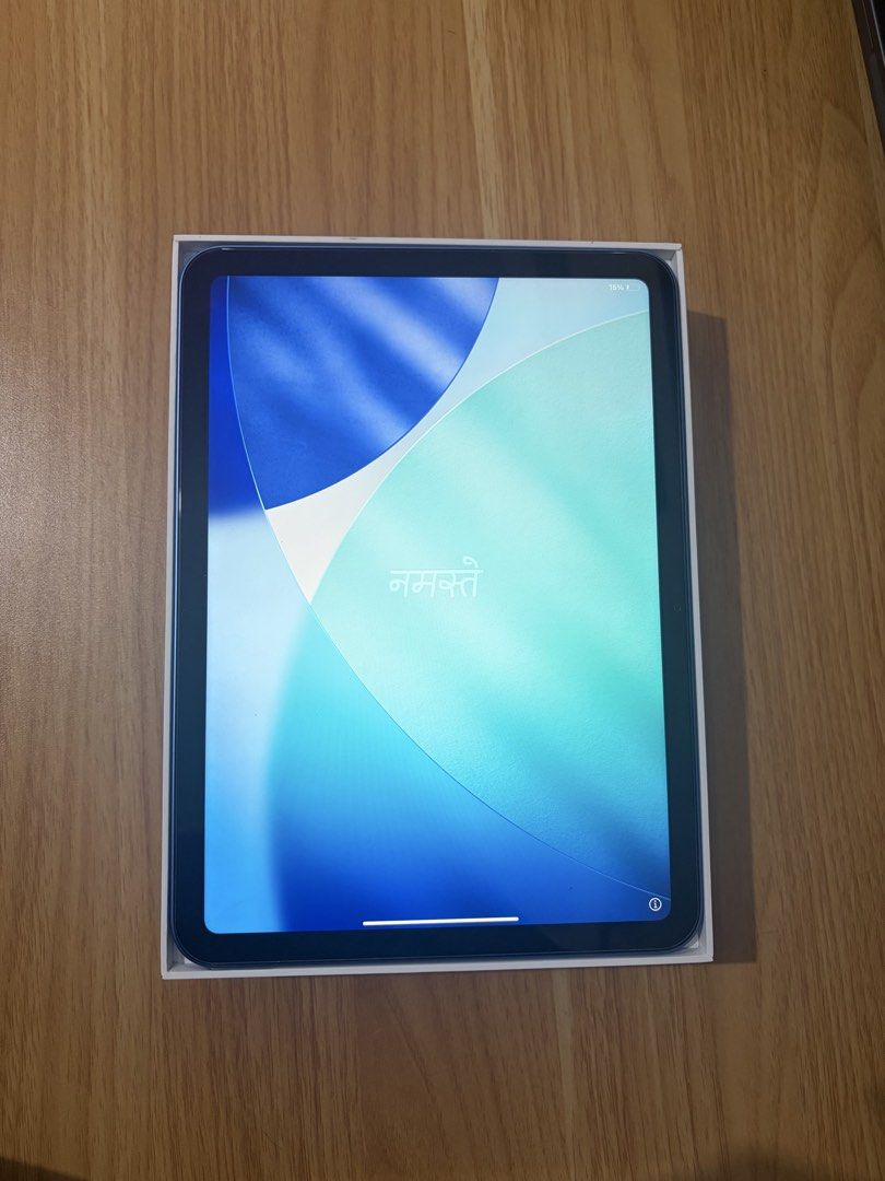 iPad A16 Blue (Category: iPad) located in Taguig. Submitted by ic_4406 (Listing ID 1471067658, Image 2). Description: Last price na po!! Selling my iPad A16 purchased in April 2026. Rarely used and still in excellent condition! Details: * Model: iPad A16 * Storage: 128GB * Color: Blue * Purchase date: April 2026 * Battery health: 100% maximum capacity * Warranty: Covered until April 2027 Inclusions: * Original iPad box * No charger included, sorr