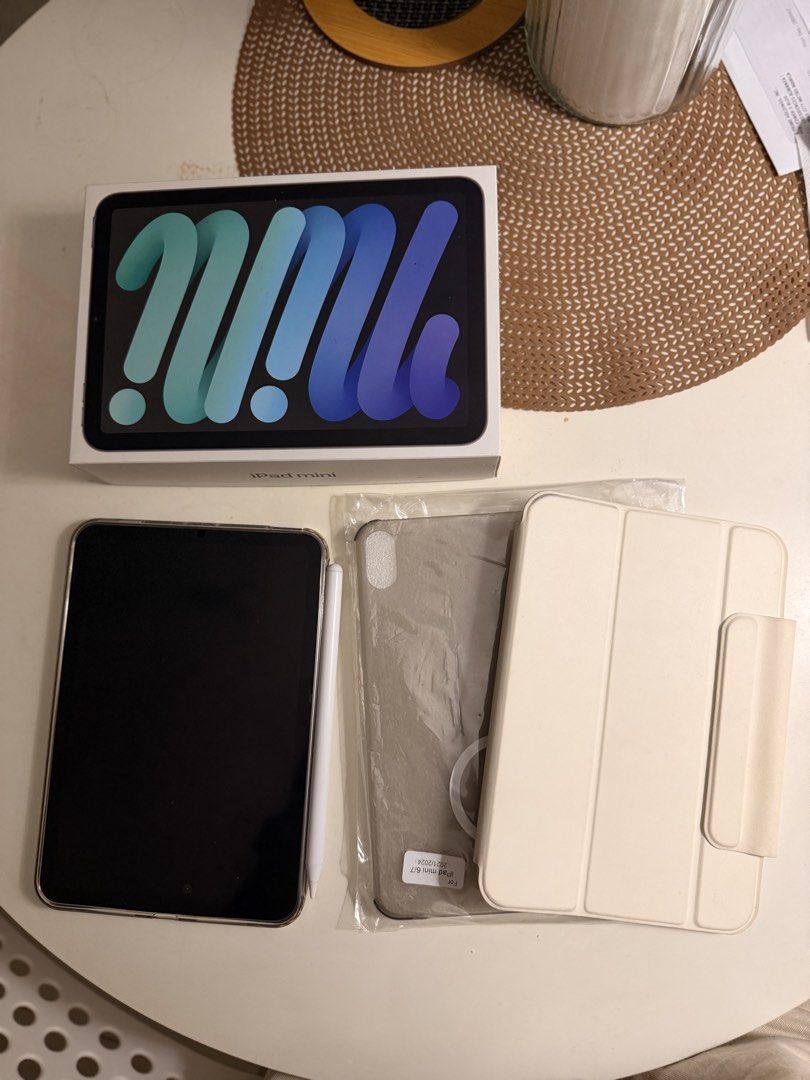 iPad mini 6th Gen 64GB Wi-Fi (Category: iPad) located in Bacoor. Submitted by missleahloy (Listing ID 1471029677, Image 2). Description: iPad mini 6th Gen 64GB Wi-Fi | ₱18,000 Negotiable Selling my iPad mini 6th Generation, 64GB, Wi-Fi only. Purchased from Power Mac Center for ₱31,687.50. Original receipt available. Inclusions: * Original box and charging cable * Paperlike matte screen protector (anti-glare, paper-like feel for reading and stylus