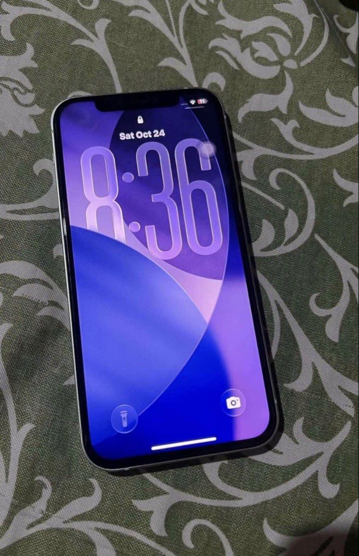 Iphone 12 128gb (Category: iPhone 12 Series) located in Manila. Submitted by gentleshark.b128fe (Listing ID 1470978088, Image 2). Description: 90% batt No history of repair Reset all you want FU.
