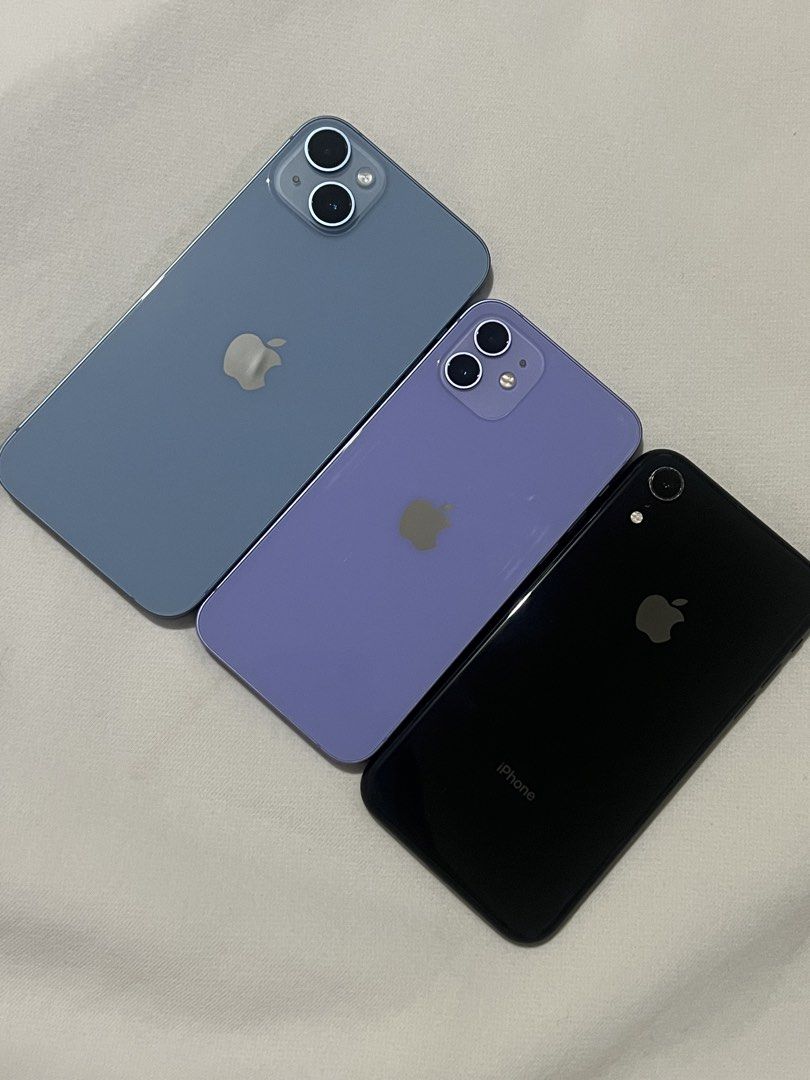 iPhone 14, 12, and XR (Category: iPhone 14 Series) located in Agdangan. Submitted by jjflipgadgets (Listing ID 1471052012, Image 1). Description: 𝐢𝐏𝐡𝐨𝐧𝐞 𝐗𝐑 𝐢𝐧 𝐁𝐥𝐚𝐜𝐤 • 64gb • 77% Battery Health • No SIM Restrictions • No history of repair • NTC Approved • All original and working properly • A glare/white spot in the screen when on light mode, not visible in dark mode and does not affect the screen and performance. ₱5,000 𝐢𝐏𝐡𝐨𝐧�