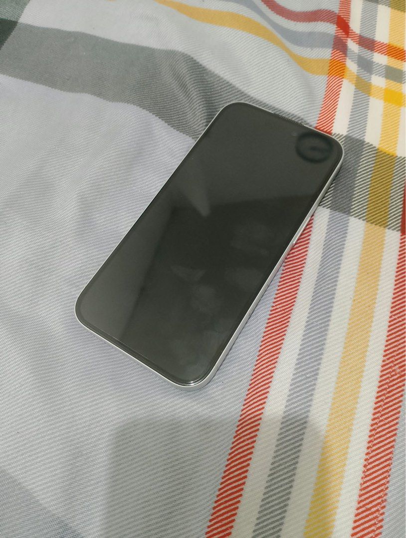 Iphone 16 128gb (Category: iPhone 16 Series) located in Quezon City. Submitted by prelovedbylars_ (Listing ID 1471097697, Image 2). Description: Iphone 16 128gb 87 Battery Health Replace lcd by Apple Care with Receipt from them Inclusion: Box Cord Fix Price no more low ballers and BNS!.