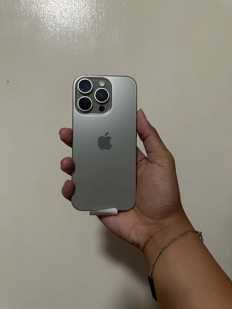 iPhone 16 Pro (Category: iPhone 16 Series) located in Las Pinas. Submitted by kebmolina26116 (Listing ID 1471089928, Image 2). Description: HELPING A FRIEND For sale only 🥶 Selling it for 38,999only ‼️ for pick up only Las Piñas Iphone 16 Pro “ Natural Titanium “ In Pristine Condition ‼️ 128 gb 81% Battery health ( original/not replaced/not boosted ) No history of repair/replacements Face ID working Factory Unlocked NTC Approved ( ZP/A Variant )