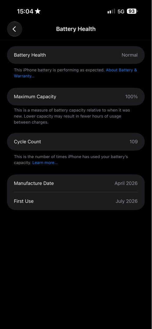 Iphone 17 Pro Max 256 GB Smart Lock (Category: iPhone 17 Series) located in Manila. Submitted by romarmb0321 (Listing ID 1470998129, Image 2). Description: Complete package with original box and unused cable Smartdevil tempered glass since day 1 Free 3 cases 100% Bh 108 CC No issue no scratches SMART LOCK! Under warranty July 2027 Meet-up only : TRINOMA, SM NORTH, SM VALENZUELA, SM GRAND CENTRAL.