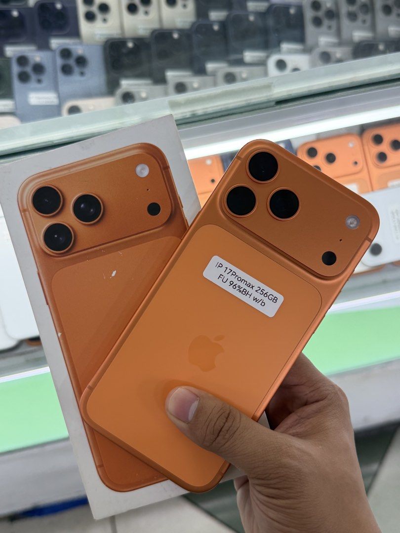 iPhone 17 PROMAX NTC FU 96%BH COMPLETE (Category: iPhone 17 Series) located in Manila. Submitted by ram-gadget-shop (Listing ID 1471084728, Image 2). Description: 📍 GREENHILLS SHOPPING CENTER 🔥 RUSH RUSH RUSH SALE! 🔥 📱 iPHONES & ANDROID PHONES FOR SALE & SWAPPING! ✨ ✅ Smooth & Fast Performance ✅ Slightly Used / Well-Maintained Units ✅ Reset to Factory Settings ✅ No Hidden Issues ✅ Free Unit Checking ✅ With Warranty 🎁 FREEBIES INCLUDED: ✅ Pho