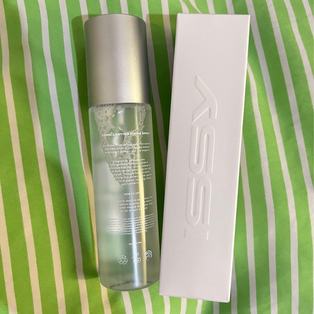 Issy All-Day Setting Spray 100 ml (Category: Makeup) located in Quezon City. Submitted by ayzria (Listing ID 1470978672, Image 2). Description: .