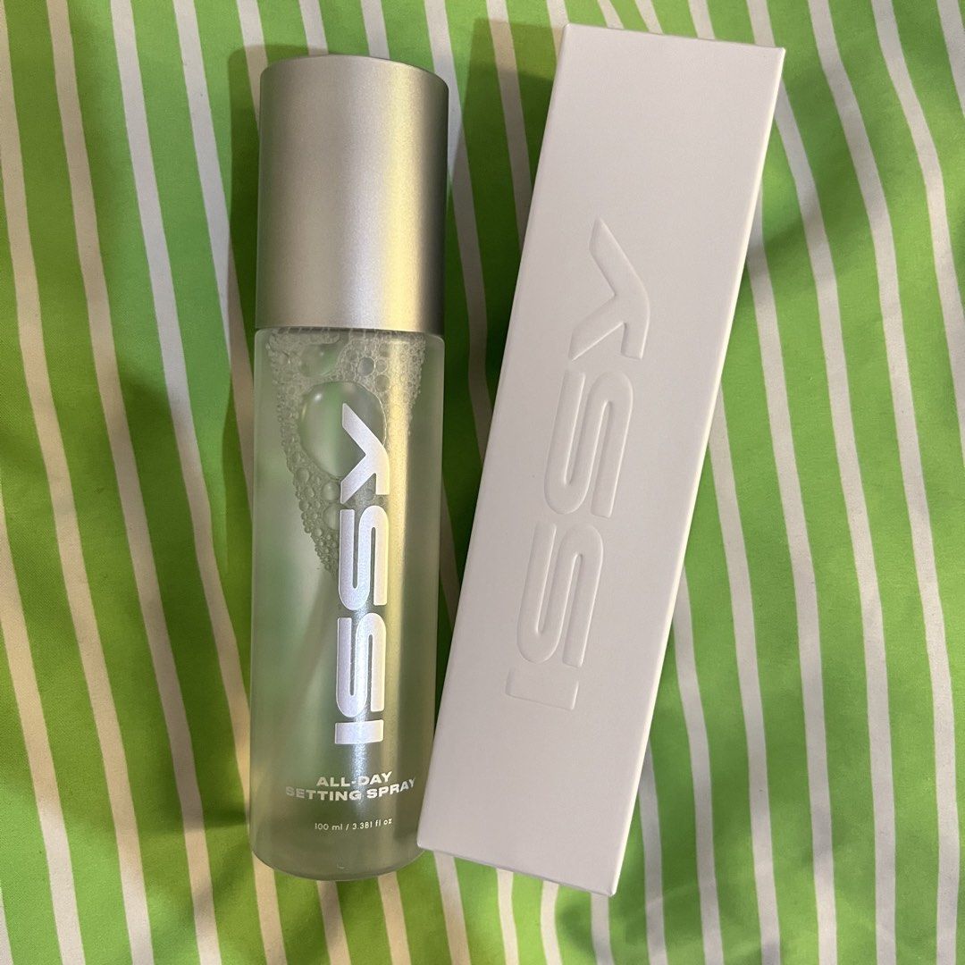 Issy All-Day Setting Spray 100 ml (Category: Makeup) located in Quezon City. Submitted by ayzria (Listing ID 1470978672, Image 1). Description: .