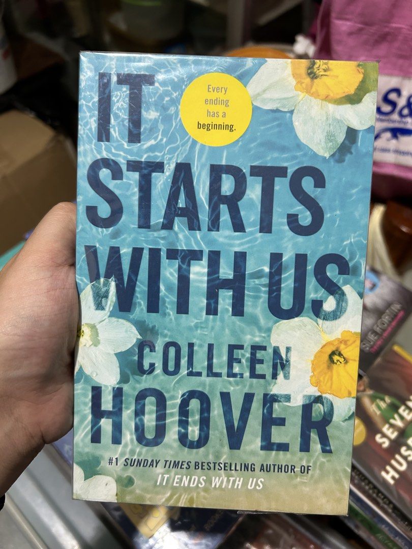 It Starts With Us by Colleen Hoover (Category: Storybooks) located in San Pedro. Submitted by hyunmiso (Listing ID 1470934177, Image 1). Description: brand new, resealed payment first, no COD 🧾 mop: bpi, maribank, gotyme 🚛 mod: lalamove, j&t, lbc 📍muntinlupa.