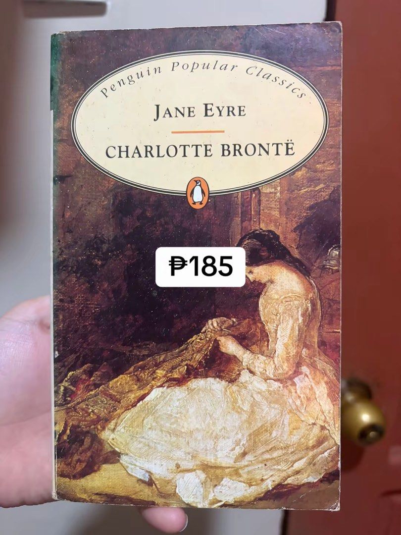 Jane Eyre by Charlotte Bronte Penguin Popular Classics (Category: Storybooks) located in Malabon City. Submitted by maryannejolo (Listing ID 1470984245, Image 1). Description: - Title: Jane Eyre - Author: Charlotte Brontë - Edition: Penguin Popular Classics - Format: Paperback with vintage cover art - Condition: Standard reading copy, ideal for students and literature fans.