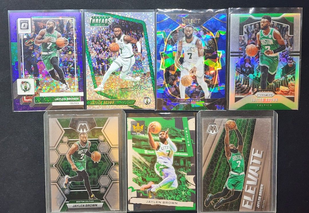 Jaylen Brown Lot (Category: Card Packs) located in Manila. Submitted by kg613 (Listing ID 1470997516, Image 1). Description: jaylen bron lot 7pcs nba card.