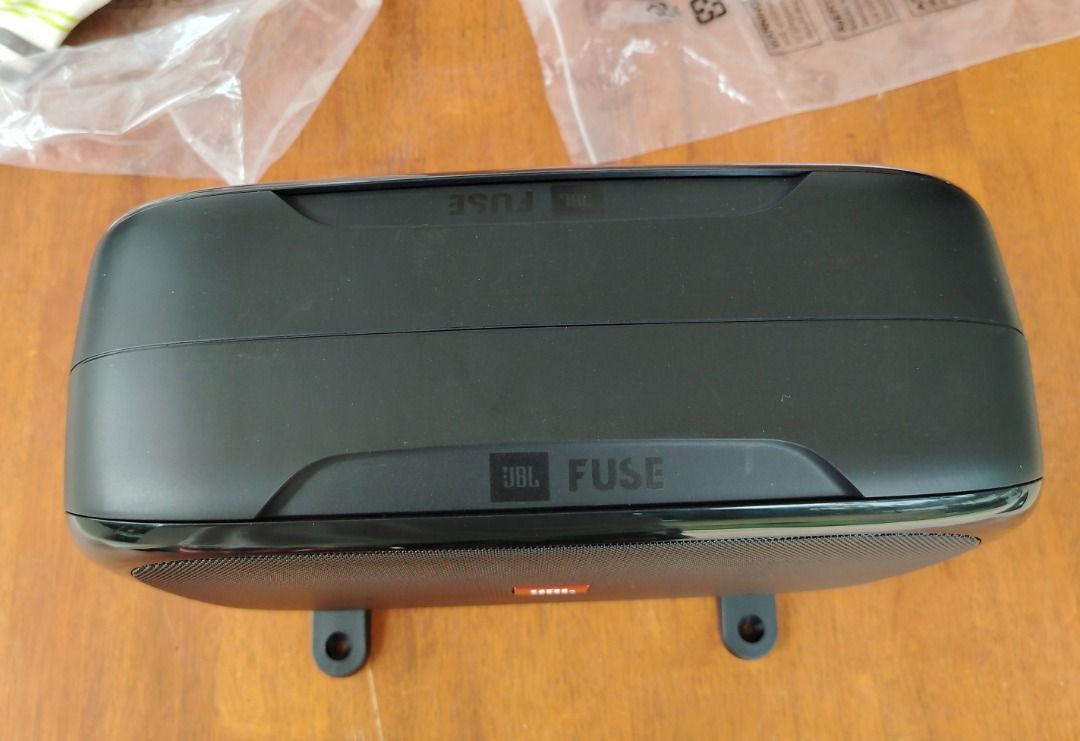 JBL Fuse Pair 8" Passive Subwoofer Enclosures (Category: Soundbars, Speakers & Amplifiers) located in Makati City. Submitted by ayekai (Listing ID 1471092764, Image 2). Description: - Model: JBL Fuse 8-inch passive subwoofer enclosure - Color: Sleek black finish - Condition: Unused, box opened for inspection only - Inclusions: Original retail box, styrofoam packing, mounting feet, and complete hardware packets - Setup: Flexible configuration for 