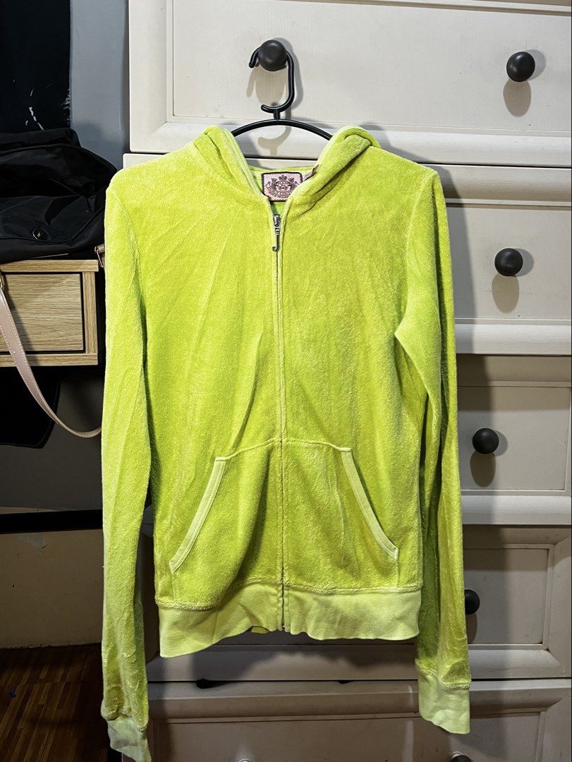 Juicy Couture velvet zip up (Category: Coats, Jackets and Outerwear) located in Rizal. Submitted by ryaa.x (Listing ID 1471009253, Image 2). Description: .