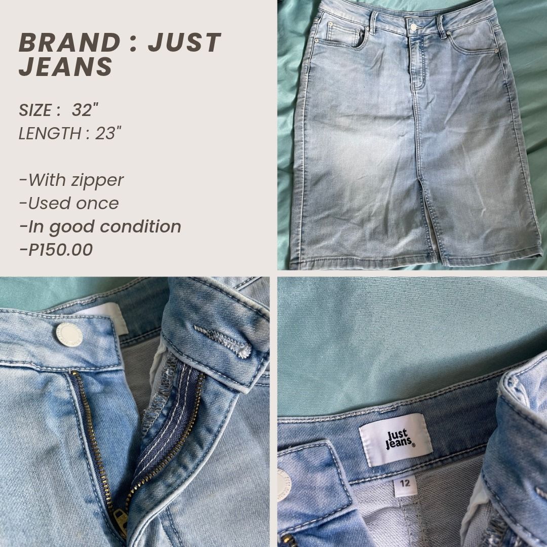 Just Jeans - Skirt - Plus size (Category: Skirts) located in Guiguinto. Submitted by plumpypeachyyy (Listing ID 1470950930, Image 1). Description: .