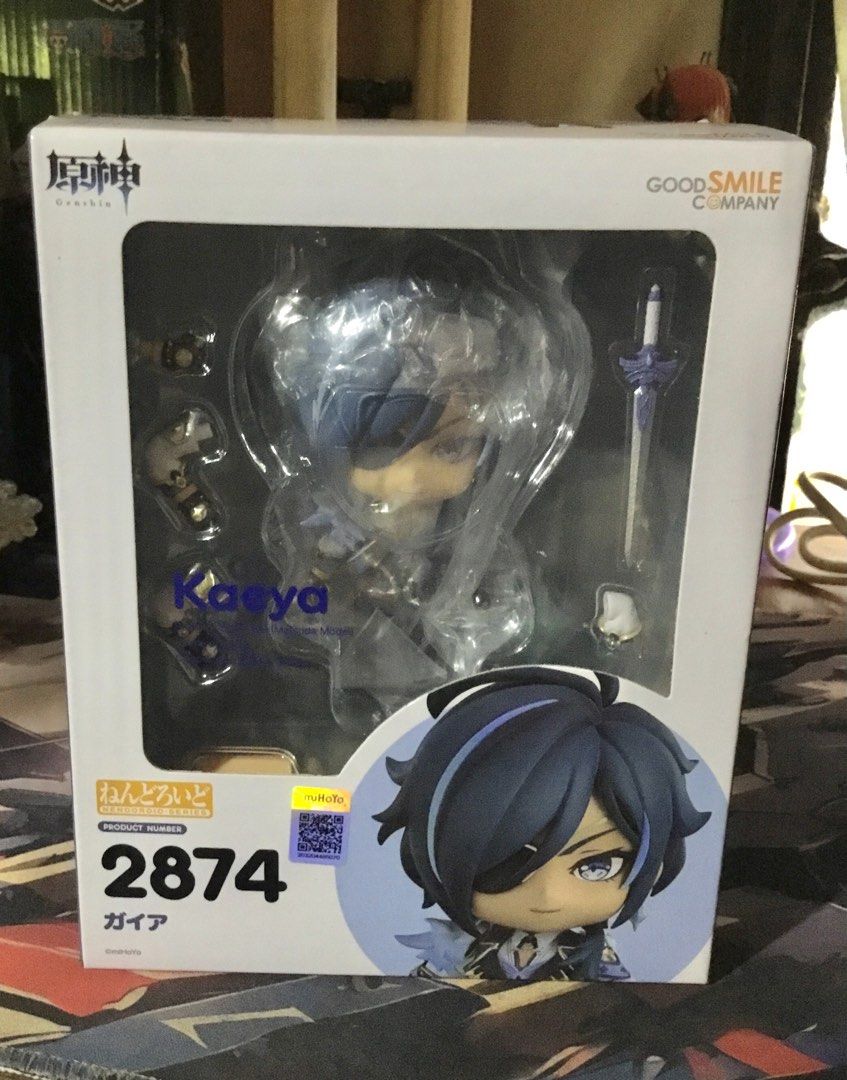 Kaeya Nendoroid (Category: Figurines & Statues) located in Manila. Submitted by oni286 (Listing ID 1471063937, Image 2). Description: Good Smile Company Kaeya Nendoroid 2874 MISB Price is negotiable for sure buyer Preferably meet-up para mas ma check nyo un item, pwede naman delivery. Buyer shoulder SF.