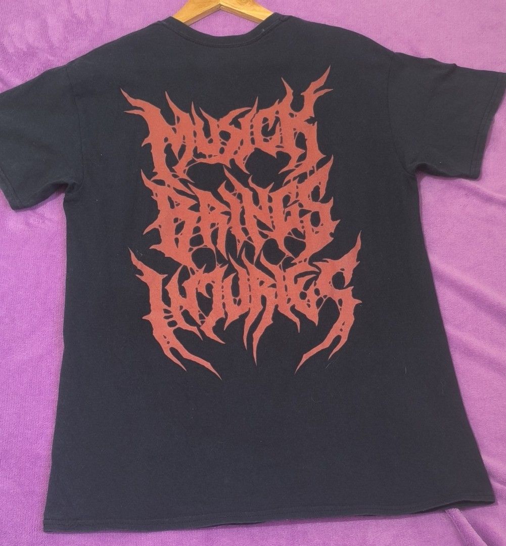 KATALEPSY MUSICK BRINGS INJURIES (Category: Tshirts & Polo Shirts ) located in Dumaguete. Submitted by nostaldripph (Listing ID 1470932182, Image 2). Description: CUT WHITE TAG 20*29 PINHOLE, HAIRLINES.