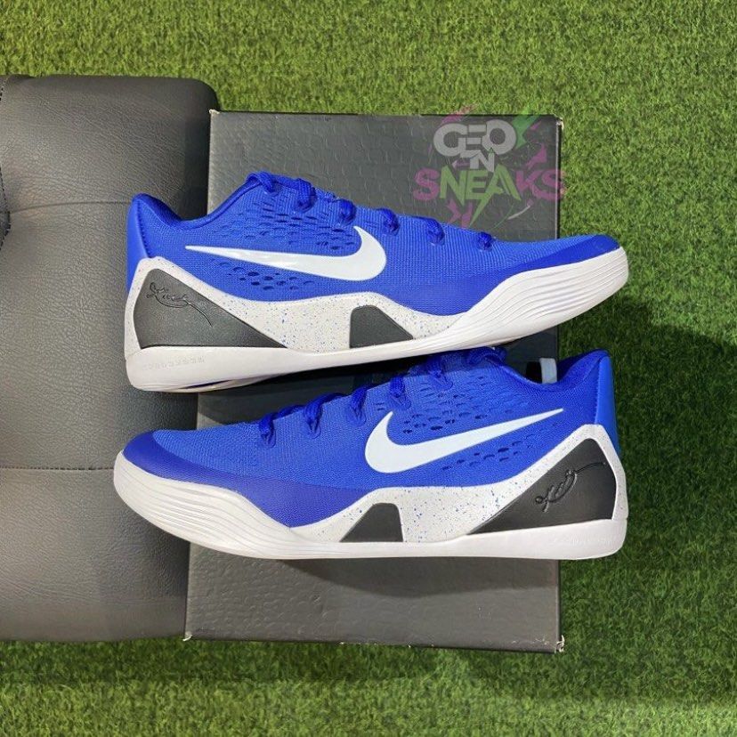 KB IX EM PROTRO “Royal Blue” Size 10.5M US (Category: Sneakers) located in Davao. Submitted by geonsneaks (Listing ID 1470995456, Image 3). Description: RESTOCK ALERT!🚨🔥 LIMITED SIZES ONLY‼️ The hard-to-find colorway is back. #Kobe 9 Proto Low “Royal Blue” Size 10.5M US ₱11,999 #kobe9 #mambamentality #basketballsneakers #geonsneaks.