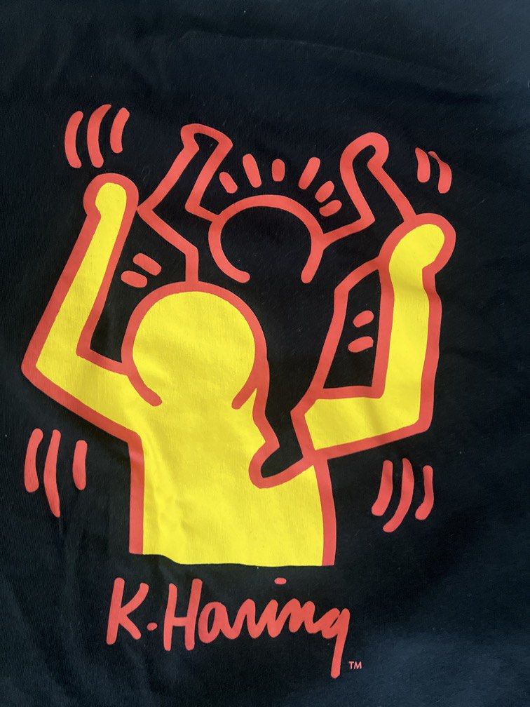 KEITH HARING UNI QLO (Category: Tshirts & Polo Shirts ) located in Abucay. Submitted by selftaught (Listing ID 1471020368, Image 2). Description: m fits L.