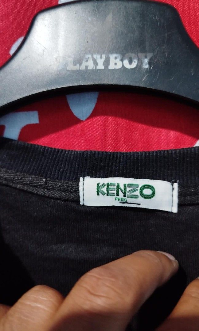 KENZO SWEATSHIRT EMBROIDERED (Category: Longsleeves) located in Manila. Submitted by real_rnt01 (Listing ID 1471067616, Image 3). Description: KENZO EMBROIDERY LOGO GOOD CONDITION DIMES 27/21 COLOR RATE 9.5/10 NO ISSUE ❌❌ LOC NOVALICHES QC AREA 📥📩📥 1K.