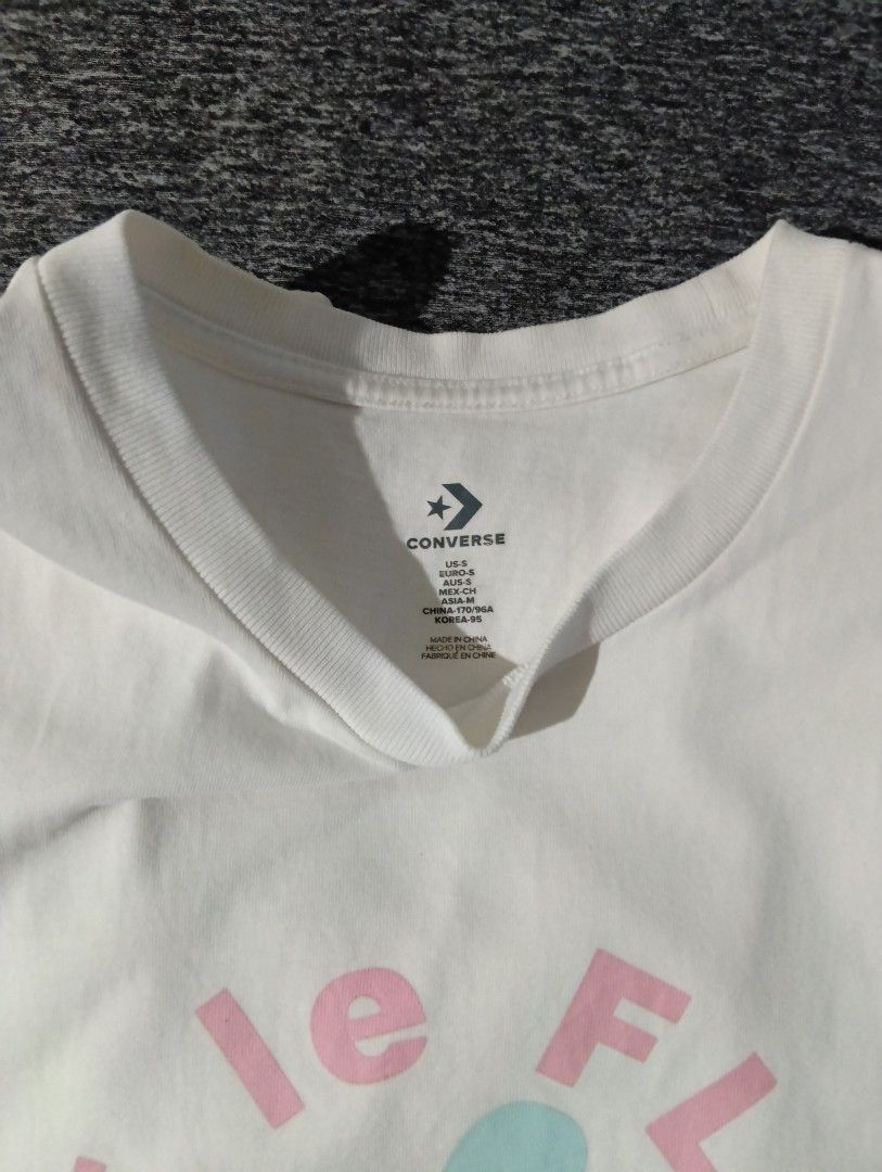 Kimjustine Inayan (Category: Tshirts & Polo Shirts ) located in Manila. Submitted by kim_inayan (Listing ID 1471075452, Image 2). Description: CONVERSE GOLF Le FLUER LARGE L29 W20 no issues as new washed 350+ SF only.