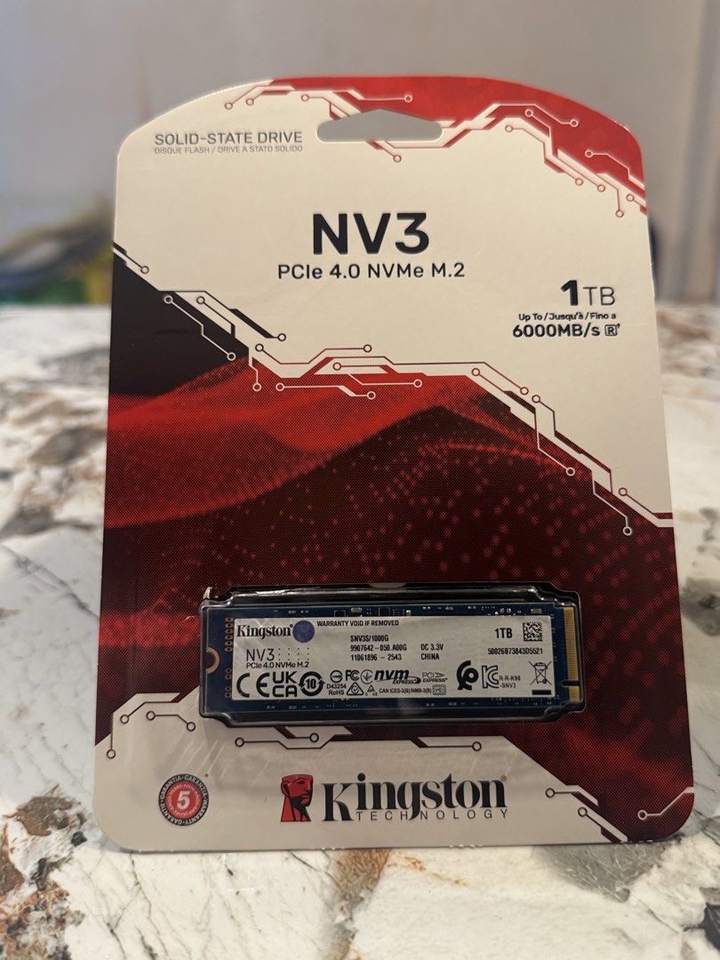 KINGSTON NVME M.2 SSD 1TB (Category: Computer Parts) located in San Pedro. Submitted by jandiinotfound (Listing ID 1471046649, Image 1). Description: 🔥 FOR SALE: KINGSTON NVMe M.2 1TB SSD 🔥 💾 Capacity: 1TB ✨ Condition: Brand New 💰 Original Price: ₱10,200 🏷️ Selling Price: ₱8,000 FIXED! ✅ Brand-new condition ✅ Great for PC upgrades and new builds ✅ Ready for your next PC build! ✅ Digital Receipt 📍 Location: San Pedro, Laguna 📦 Reason for Se