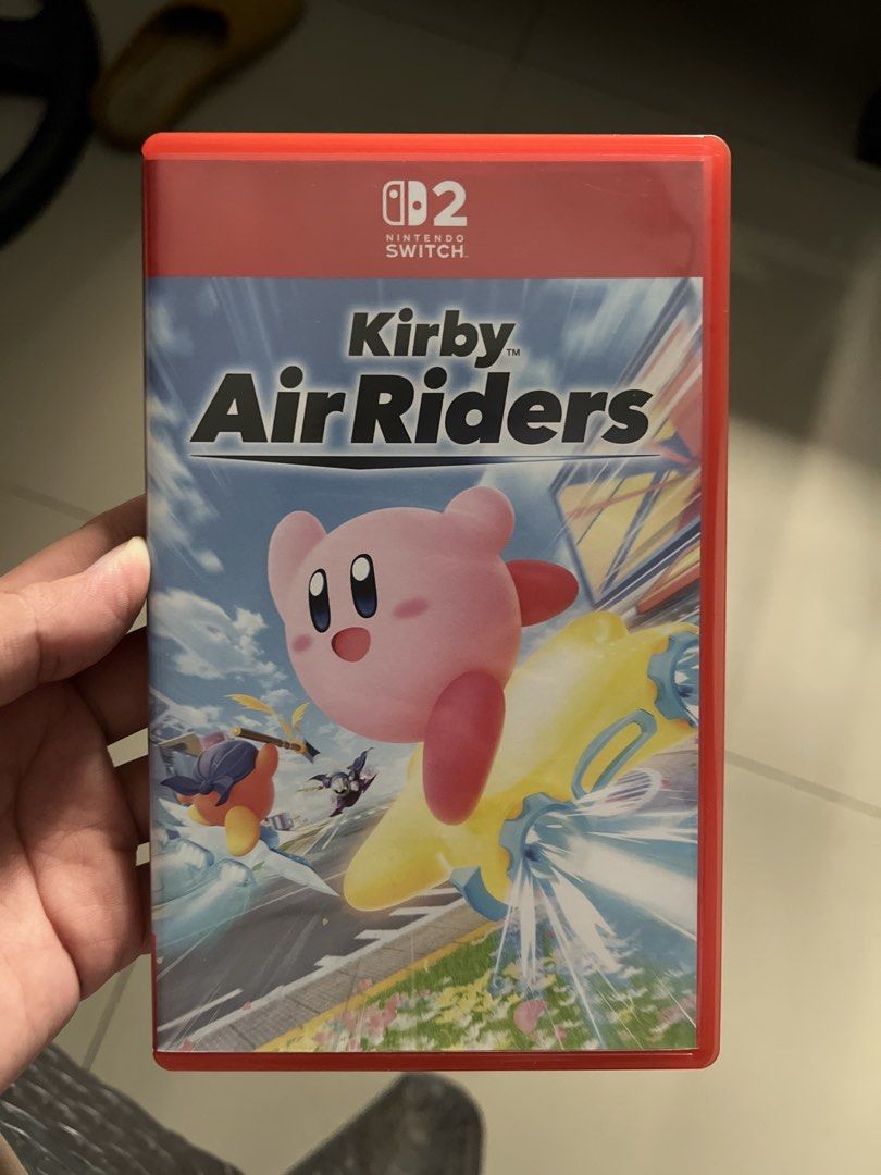 Kirby Air Riders Nintendo Switch 2 Game (Category: Nintendo) located in Manila. Submitted by rgvnshn (Listing ID 1470984628, Image 1). Description: - Platform: Nintendo Switch 2 - Item: Physical game cartridge in red case - Condition: Brand new and sealed - Features: High-speed action racing with Kirby and friends on dynamic tracks - Shipping: Fast shipping nationwide via J&T or Gogo Xpress - Meet-ups: Available in select Metro Manila locations.