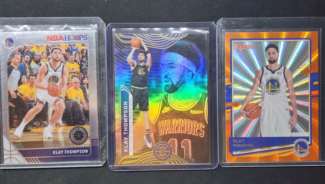 Klay Thompson (Category: Raw Singles) located in Manila. Submitted by kg613 (Listing ID 1471013512, Image 1). Description: lot 3.