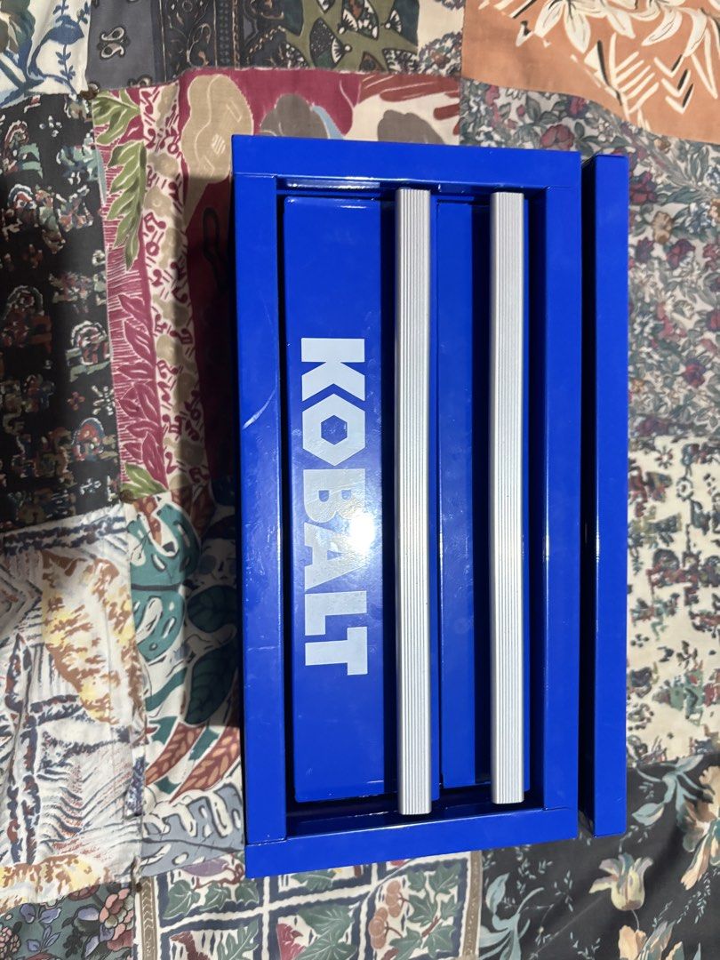 Kobalt mini tool box (Category: Construction Tools & Equipment) located in Valenzuela. Submitted by baron.lacanlale (Listing ID 1471067915, Image 1). Description: Kobalt mini tool box Can provide videos and more pictures if you want.